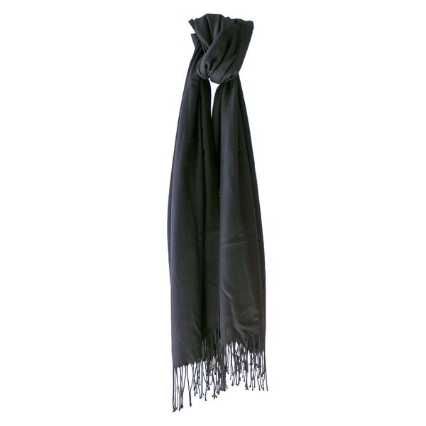 Scarf Plain Black