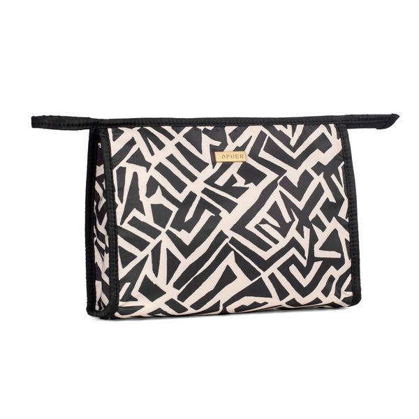 Cosmetic Bag Kaya Printed Black/ Print