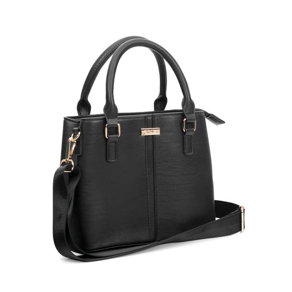 Handbag Maddy Middle Stitch Crossbody Black