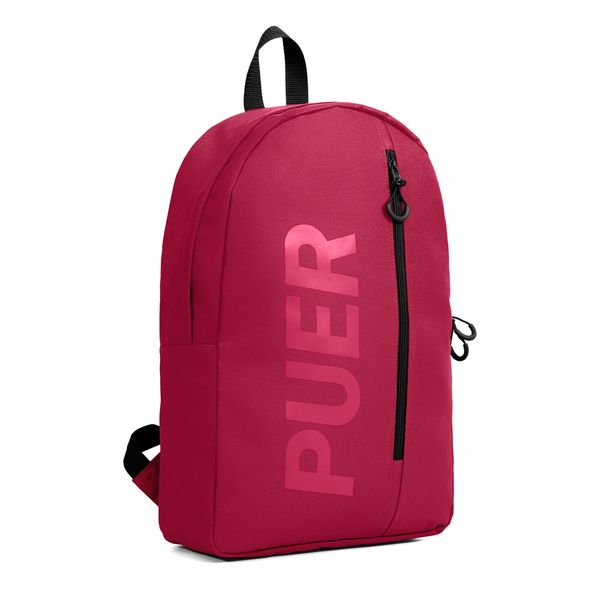 Mens Bag Puer Backpack Burgundy