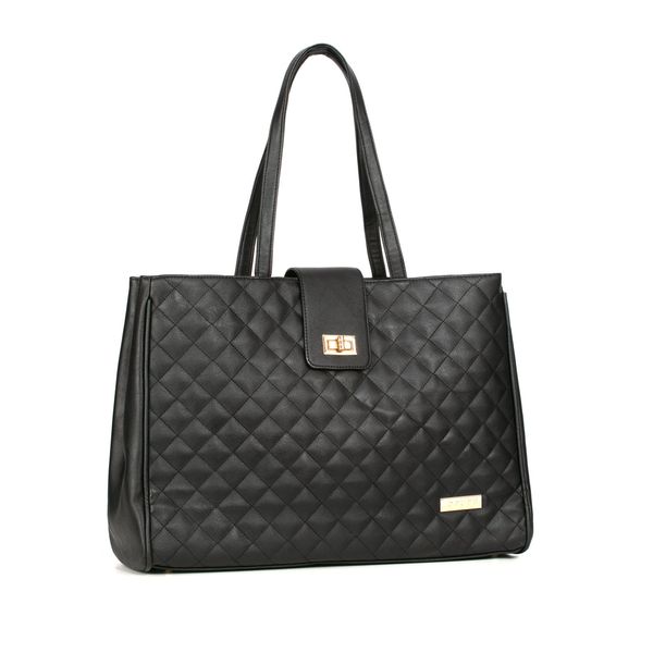 Handbag Audrey Quilted Tote Black