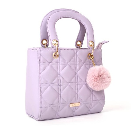 [8151] Handbag Diana Handheld Bag Lilac