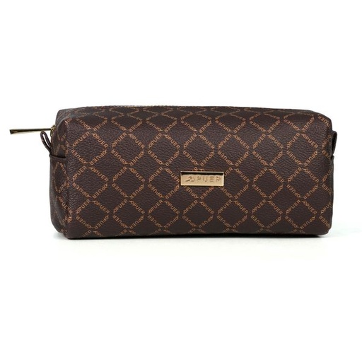 [7071] Cosmetic Bag Puer Logo Cream