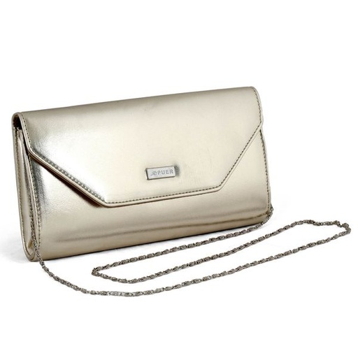 [9380] Handbag Macy Evening Bag Gold