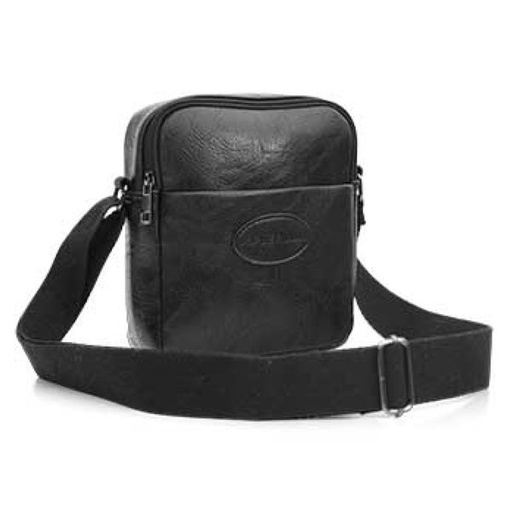 [15656] Mens Bag Jared Messenger Black