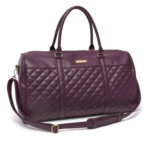 [5840] Handbag Salina Weekender Burgundy