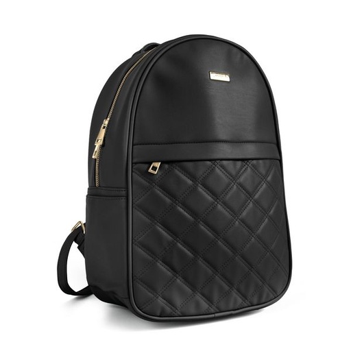 [10710] Handbag Carmen Quilted Backpack Black