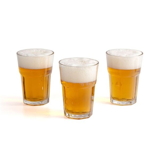 [9076] Soda Glass Hi-Ball Tumblers 3pc