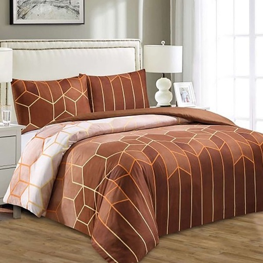 [11226] Marigold Blush Queen Duvet Set