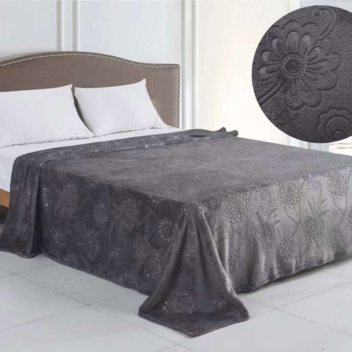 [12229] Ocean Blanket Dark Grey