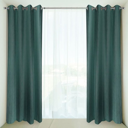 [9193] Curtain Royal Palm Green