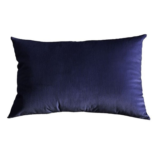 [6037] Ribbed 40x60cm Dark Blue Scatter