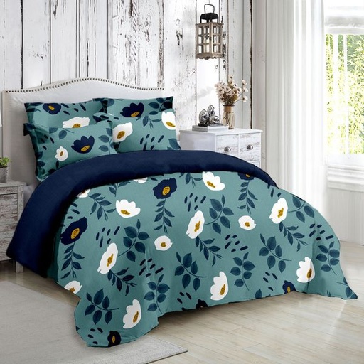 [7312] Poppy Pillowcases 2pc