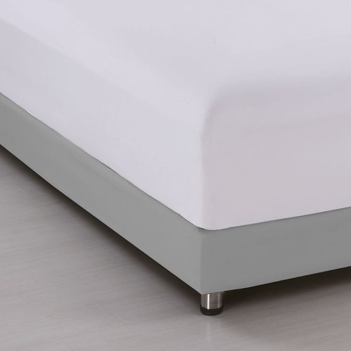 [4698] Light Grey Double Base Cover