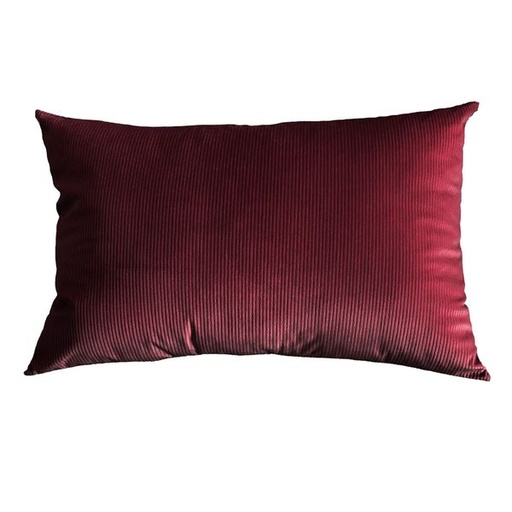 [6036] Ribbed 40x60cm Maroon Scatter