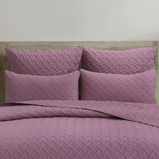 [6830] Infinity Dusty Pink Pillowcases 2pc