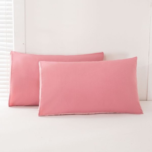 [8390] Pink Pillowcases 2pc