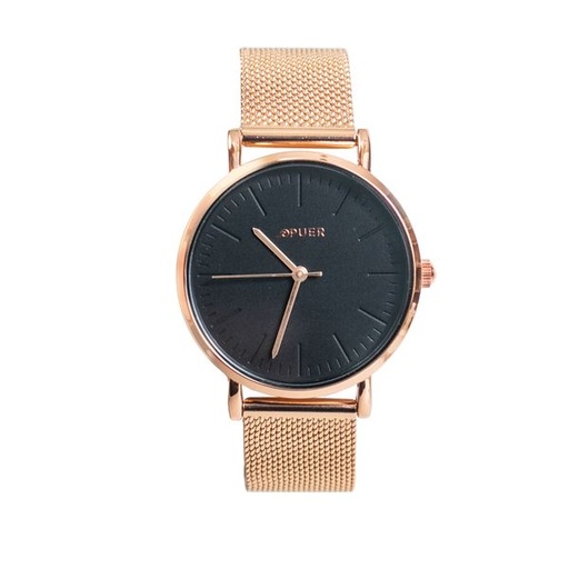 [8441] Watch Nomsa Mesh Strap Rose Gold