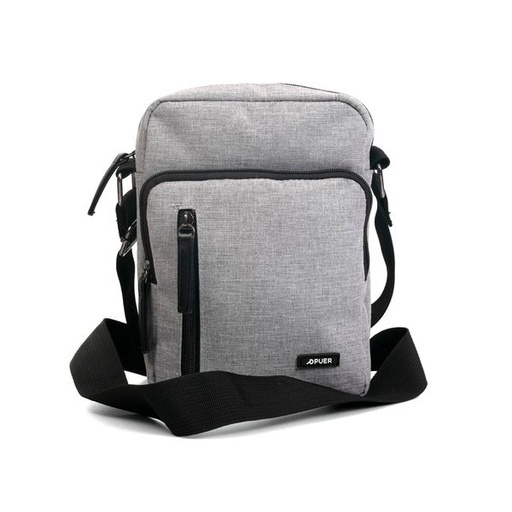 [10082] Mens Bag Oliver Cavanas Messenger Light Grey