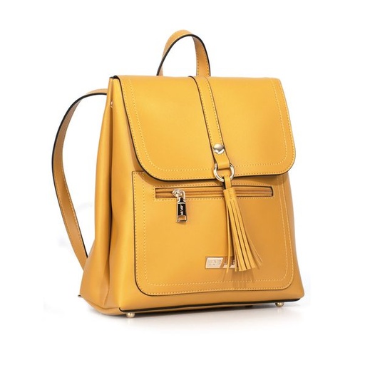 [6626] Handbag Misty Backpack Mustard Yellow