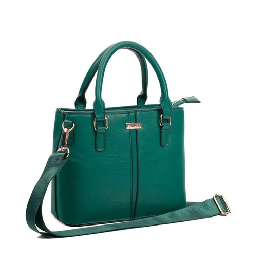 [15122] Handbag Maddy Middle Stitch Crossbody Green