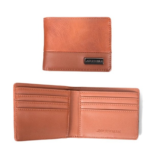 [8146] Men's Wallet Austin Without Coin Tan